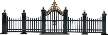Village Wrought Iron Gate And Fence Dickens Village Dept56