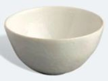 Cozina Soup Cereal Bowl   White Carmel Ceramica