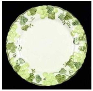 Grape Arbor Metlox Dinner Plate