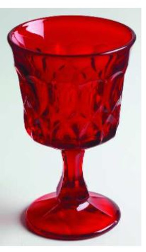 Perspective Ruby Noritake Wine Goblet