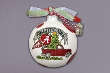 University Of Alabama Truck Ornament Magnolia Lane