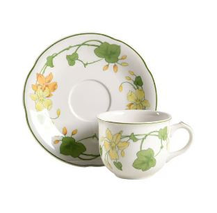 Geranium Cup and Saucer