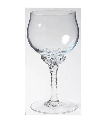 Coronation Blue Wine Goblet