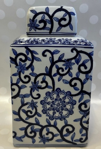 Large Blue and White Vase