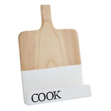 Pavlownia Cookbook Holder Set Mud Pie Gifts