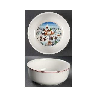 Naif Christmas Round Soup Cereal Bowl