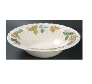 Vineyard Round Vegetable or Serving Bowl