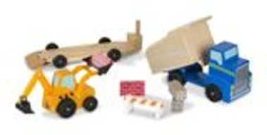 Dump Truck And Loader Melissa And Doug Wooden Toys