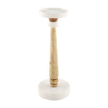 Small Skinny Marble Candlestick Mud Pie Gifts