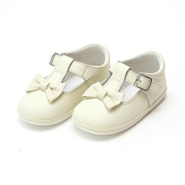 Minnie Ecru Size 3 Angel Baby Shoes