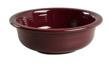 Fiestaware Claret Homer Laughlin  9 3/4 Pedestal Bowl