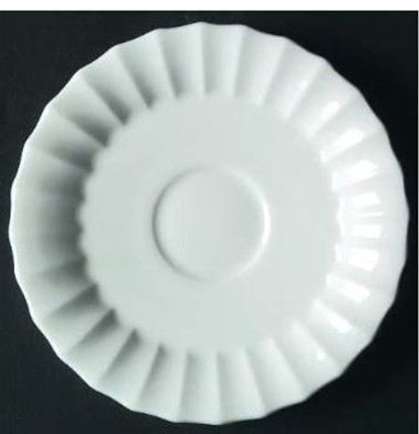 Warmstry White Royal Worcester Saucer