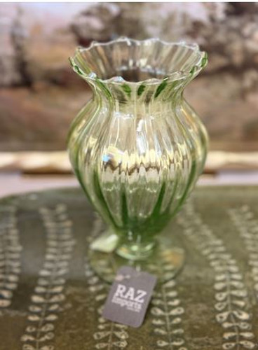 Small Green Vase - Raz