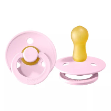 Bibs  Pacifier Baby Pink  Set Of 2  Size 2 Bibs  Pacifier Baby Pink  Set Of 2  Size 2