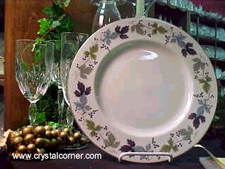 Burgundy Dinner Plate