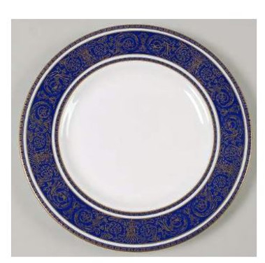 Imperial Blue Royal Doulton Salad Plate