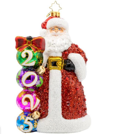 2025 Christmas Countdown Christopher Radko Ornaments