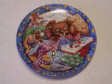 Rock A Bye Readin 1580A Bradford Exchange Plate