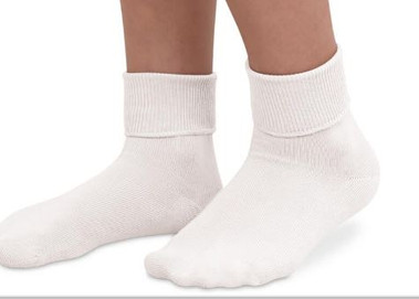 Shoe Size 0 1 White Color Socks Jefferies