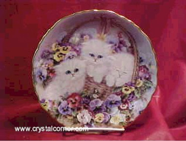 Basket Of Love 14726A Bradford Exchange Plate