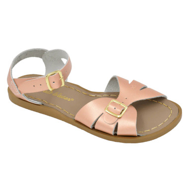 Sw Classic Rose Gold Size 1 Youth Sun Sandals By Hoy Shoes