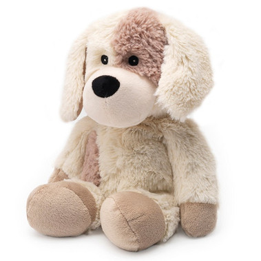 Brown And White Dog Warmies Microwavable Plush