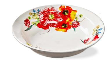 Blooming Flowers Serving Bowl