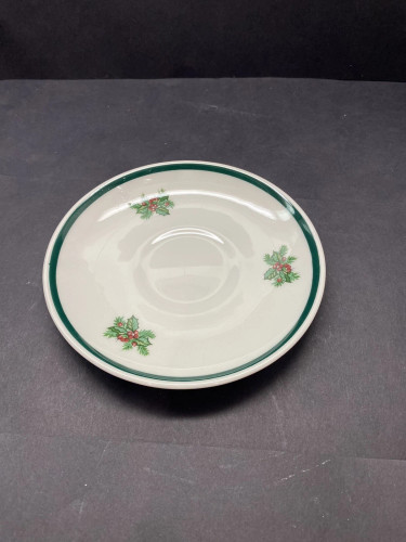 Victorian Christmas Johnson Saucer Only