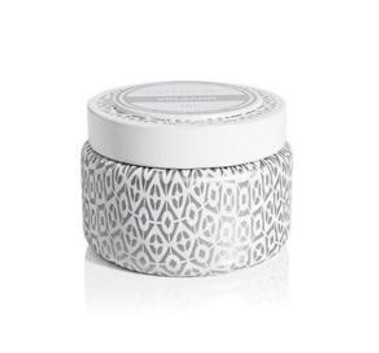 8.5 Oz White Printed Travel Ti