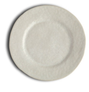 Cozina White Round Salad Plate
