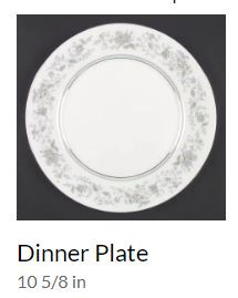 Spring Dinner Plate