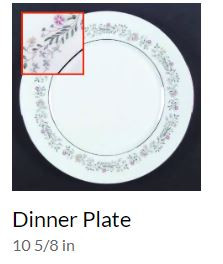 Tenderly Dinner Plate