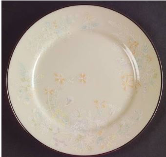 April Bread and Butter Plate