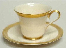 Aristocrat Cup and Saucer-Lenox