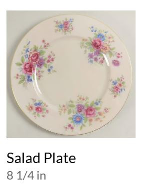 Aurora Round Salad Plate