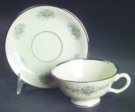 Beacon Hill Grey Cup and Saucer
