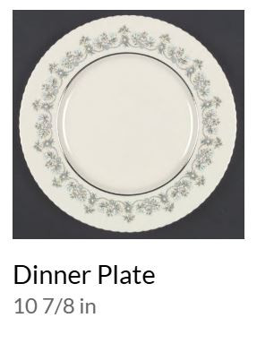 Beacon Hill Dinner Plate