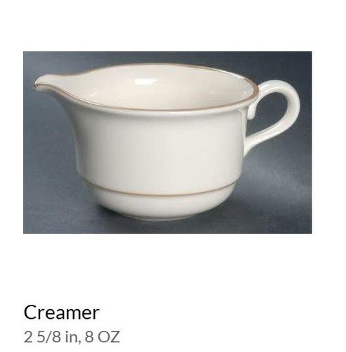 Beige Brushstrokes Creamer