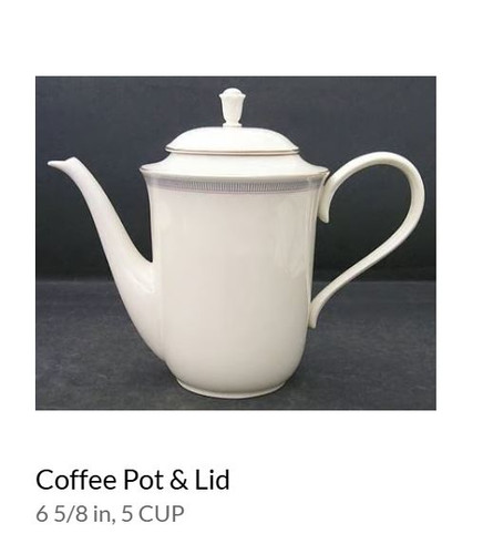 Biltmore Coffee Pot