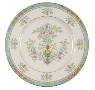 Blue Tree Dinner Plate