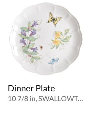 Meadow Swallow Dinner Plate