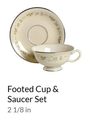 Brookdale Cup and Saucer