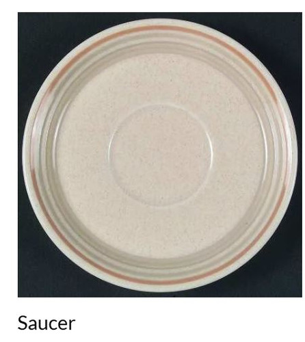 Brushwork Beige Saucer Only