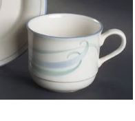Sky Blue Brushstrokes Cup Only-Lenox