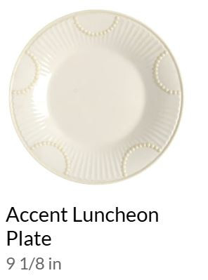 Butlers  Pantry Luncheon Plate or Accent Plate