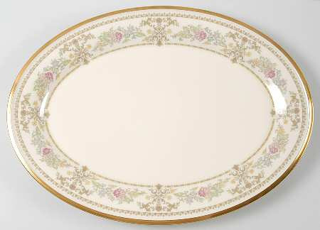 Castle Garden Large Oval Platter Lenox