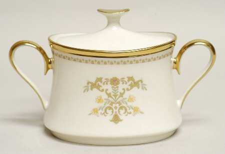 Castle Garden Sugar and Lid