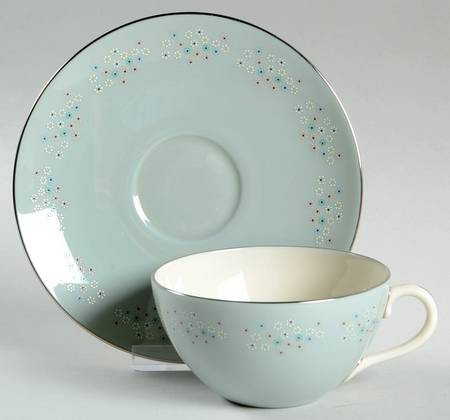 Chalet Cup and Saucer-Lenox