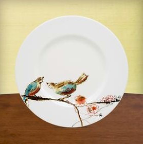 Chirp Round Salad Plate