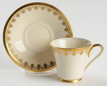 Clarion Cup and Saucer - Lenox